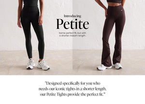 Ribbed Seamless Flare Petite Tights